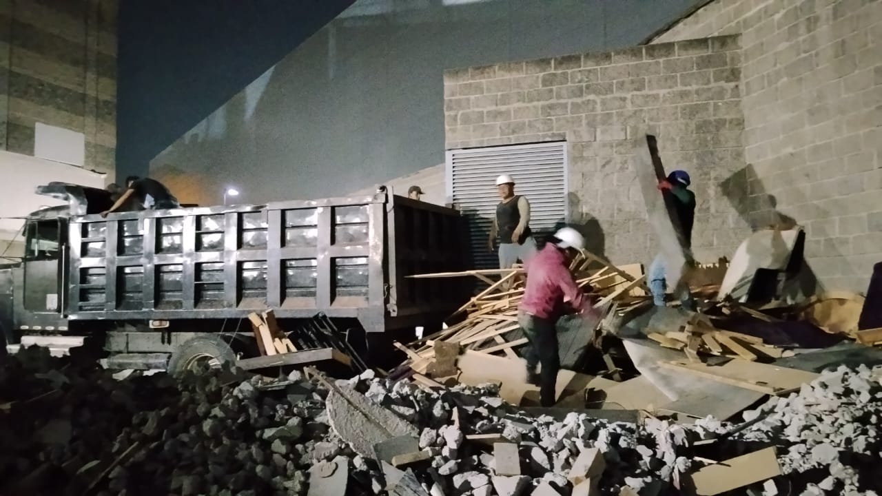 Imagen de trabajo de Desmantelaciones el Rober